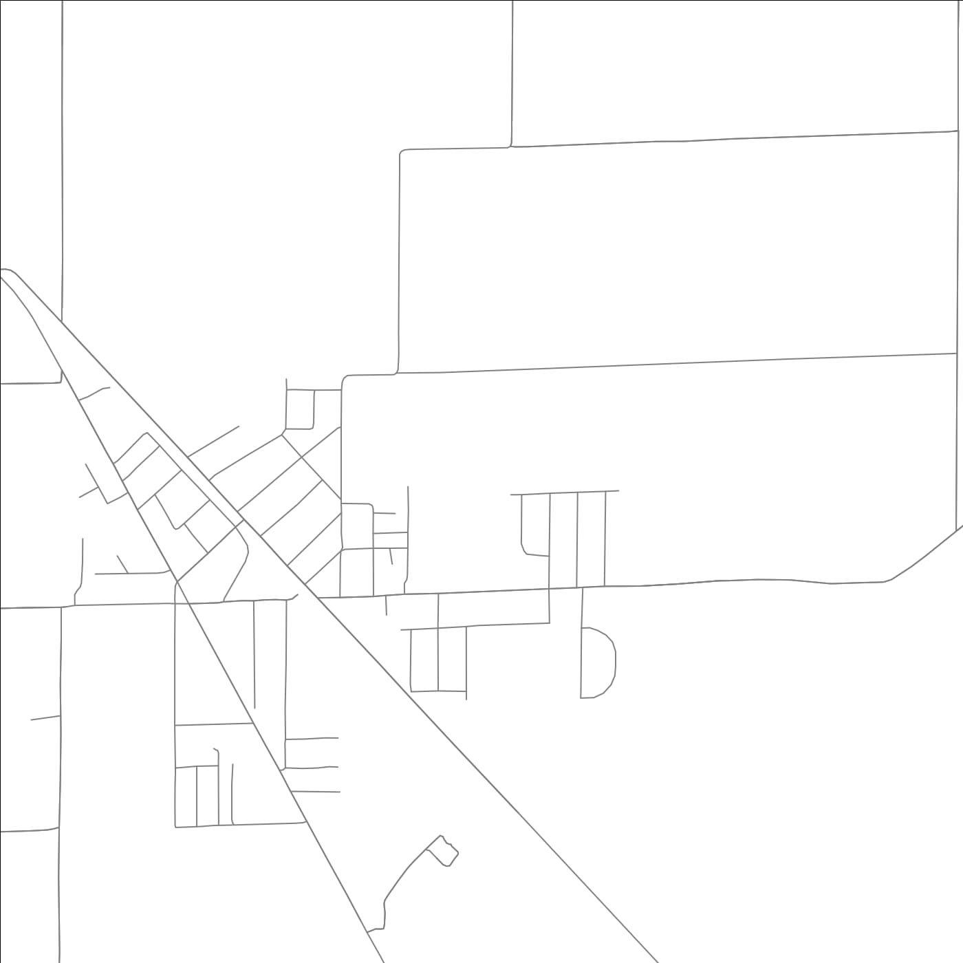 ROAD MAP OF BAY, ARKANSAS BY MAPBAKES