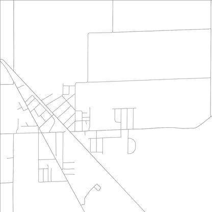 ROAD MAP OF BAY, ARKANSAS BY MAPBAKES