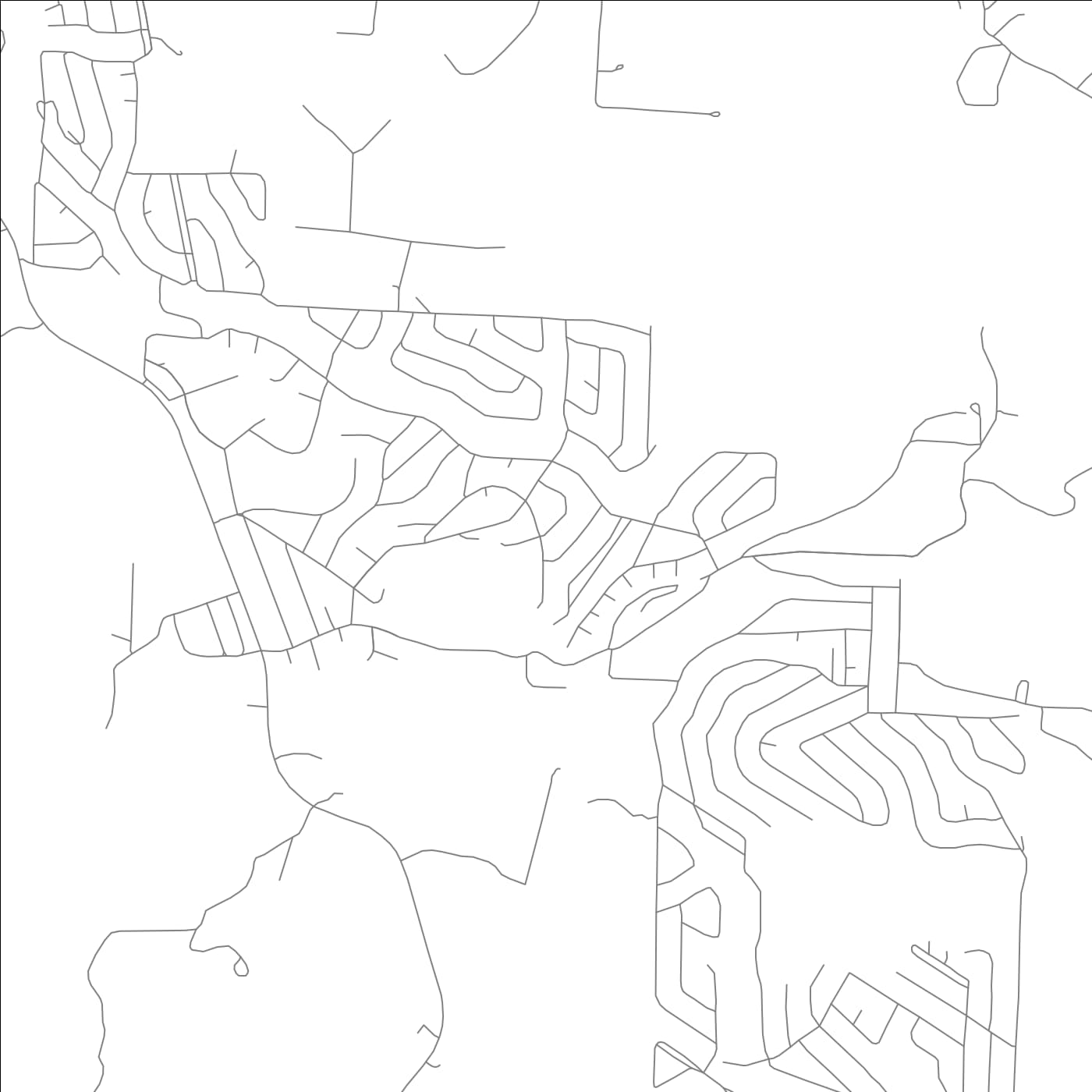 ROAD MAP OF BRIARCLIFF, ARKANSAS BY MAPBAKES