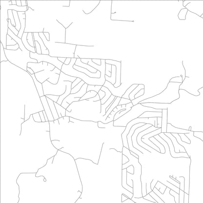 ROAD MAP OF BRIARCLIFF, ARKANSAS BY MAPBAKES