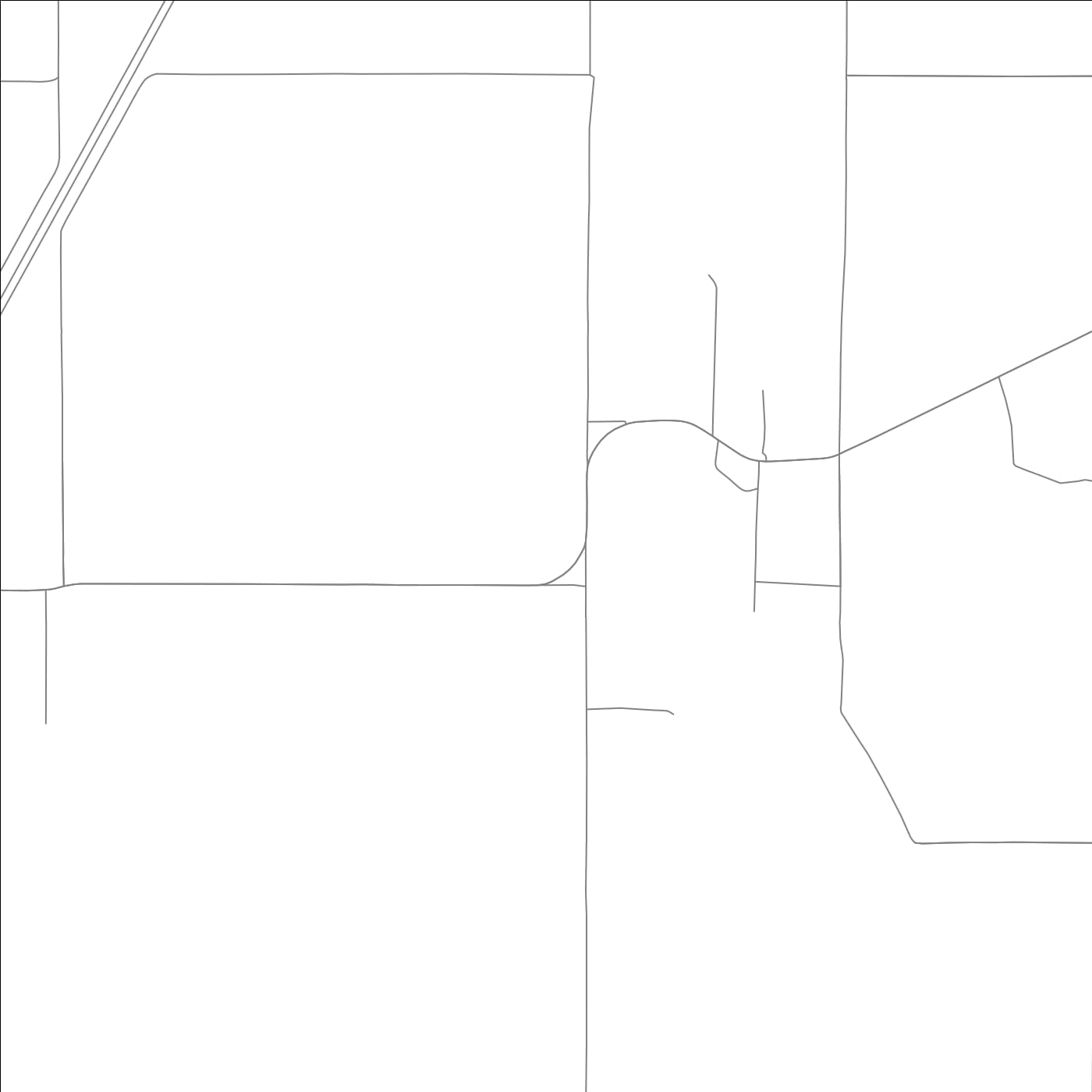 ROAD MAP OF BURDETTE, ARKANSAS BY MAPBAKES