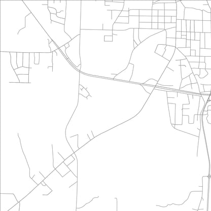 ROAD MAP OF CAMDEN, ARKANSAS BY MAPBAKES