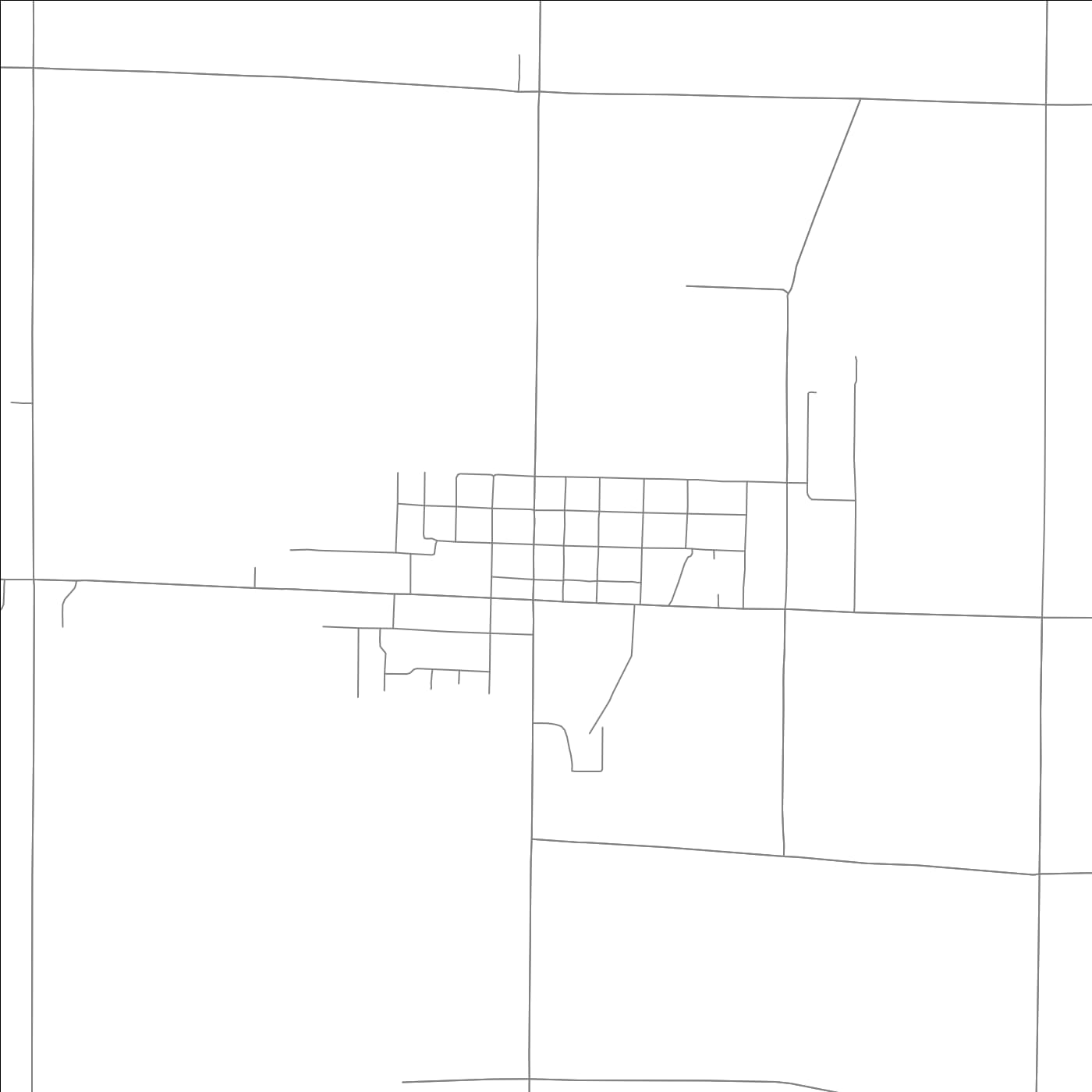 ROAD MAP OF CARAWAY, ARKANSAS BY MAPBAKES