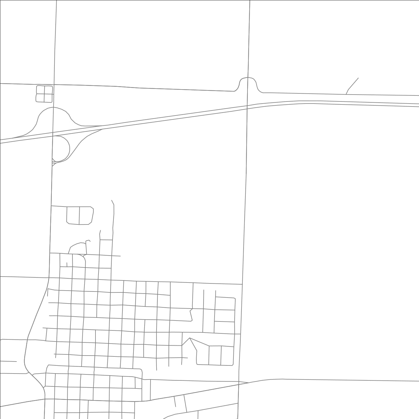 ROAD MAP OF CARLISLE, ARKANSAS BY MAPBAKES