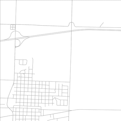 ROAD MAP OF CARLISLE, ARKANSAS BY MAPBAKES