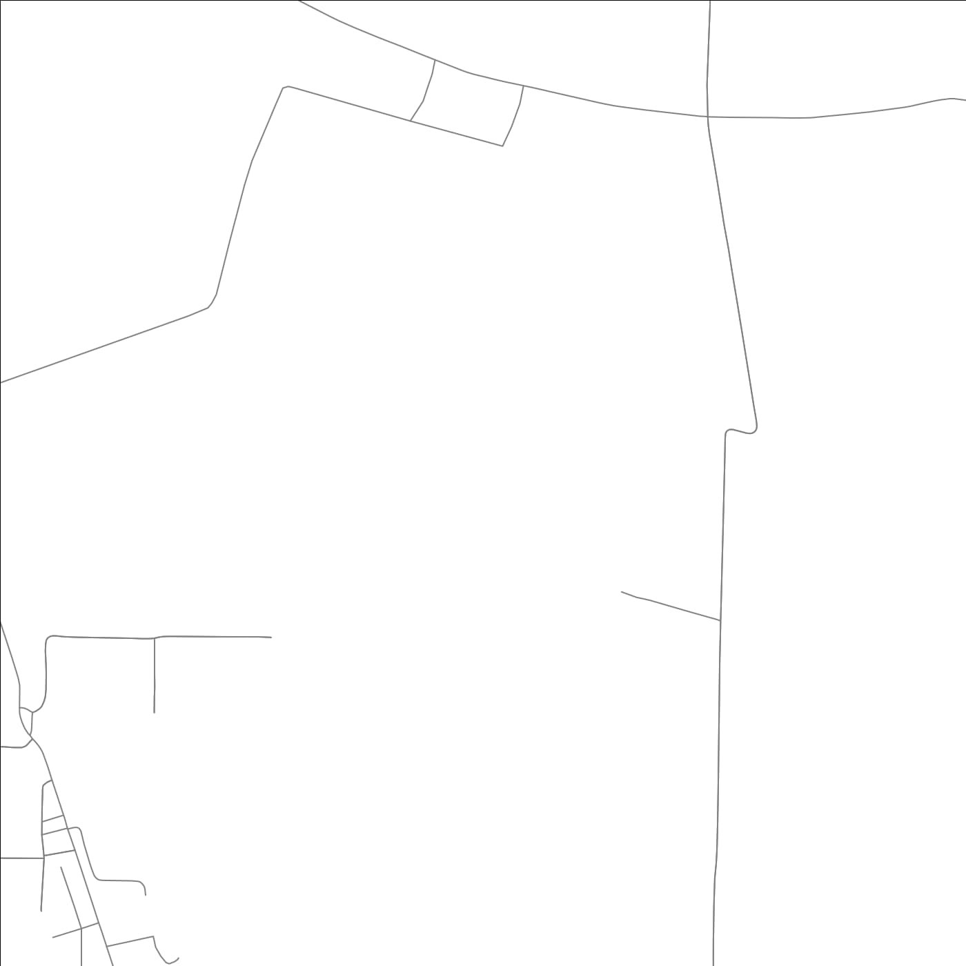 ROAD MAP OF CLARKEDALE, ARKANSAS BY MAPBAKES