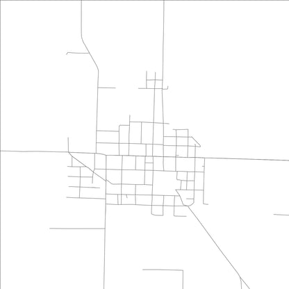 ROAD MAP OF COTTON PLANT, ARKANSAS BY MAPBAKES