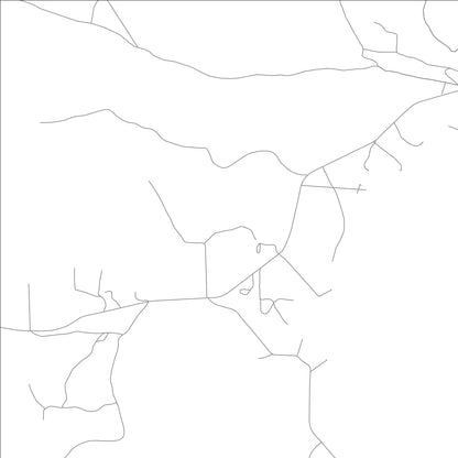 ROAD MAP OF CUSHMAN, ARKANSAS BY MAPBAKES