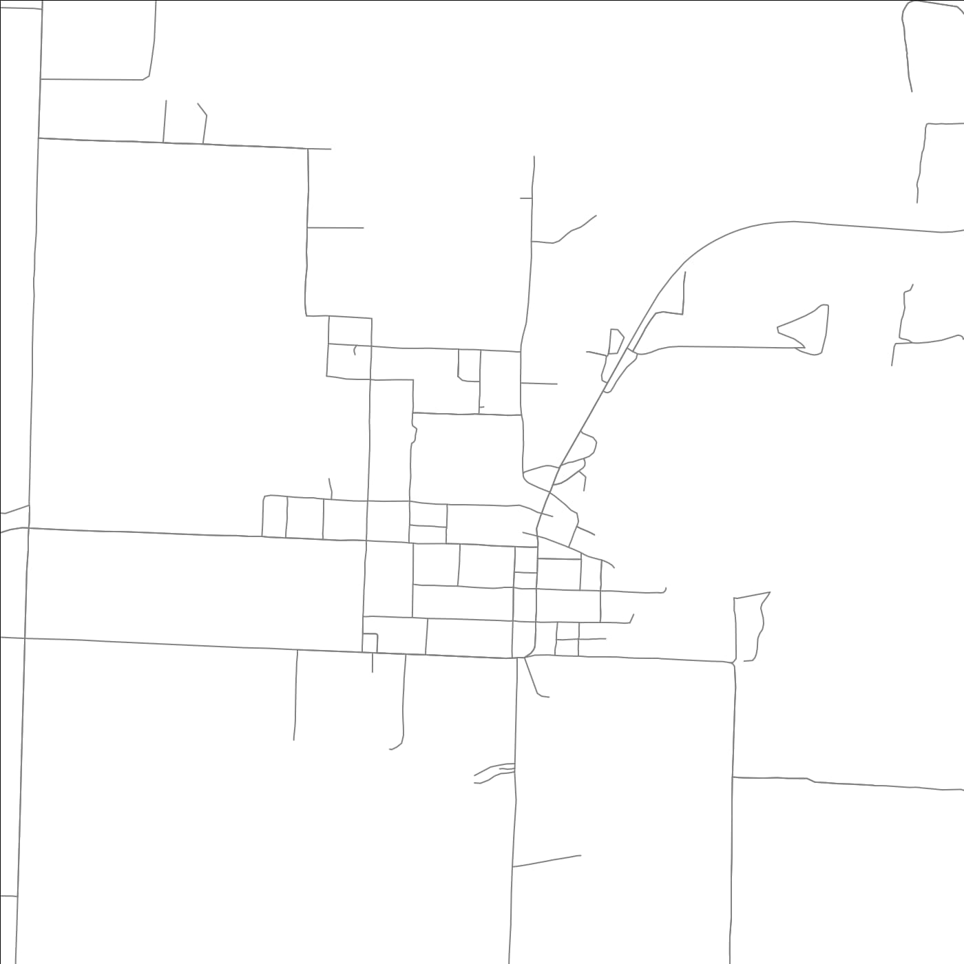 ROAD MAP OF DE VALLS BLUFF, ARKANSAS BY MAPBAKES