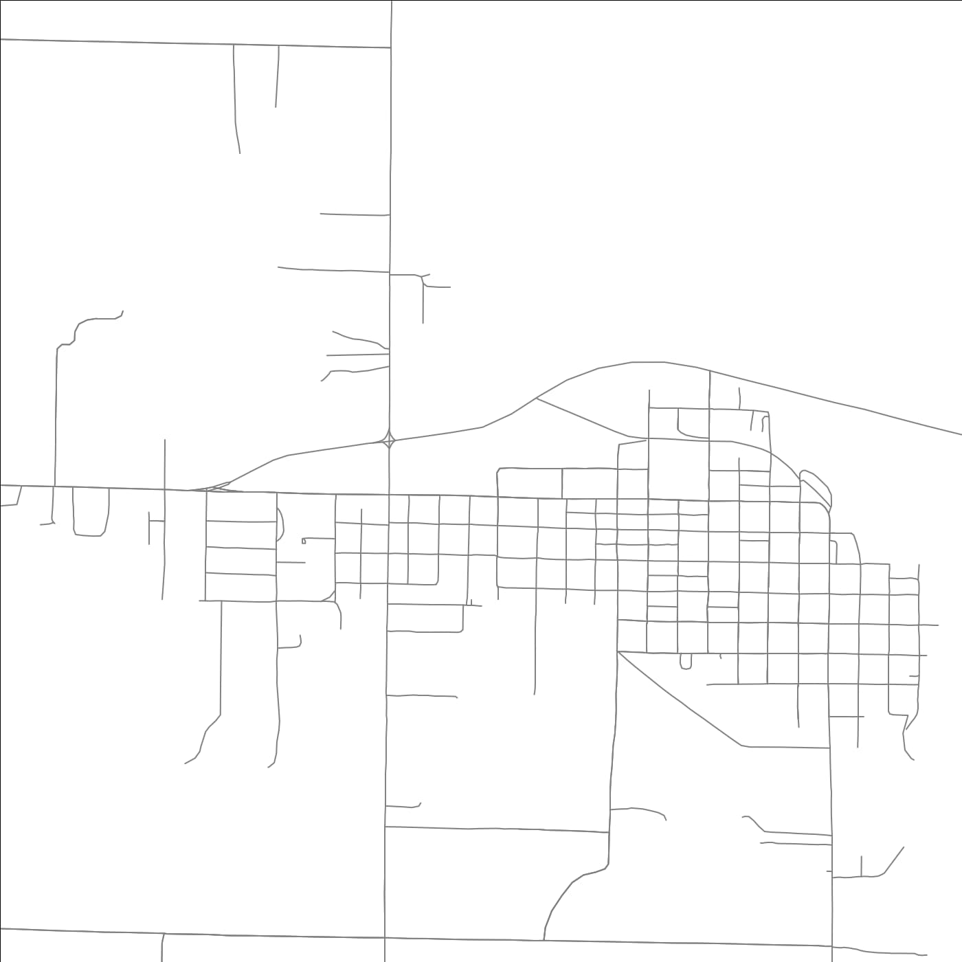 ROAD MAP OF DES ARC, ARKANSAS BY MAPBAKES