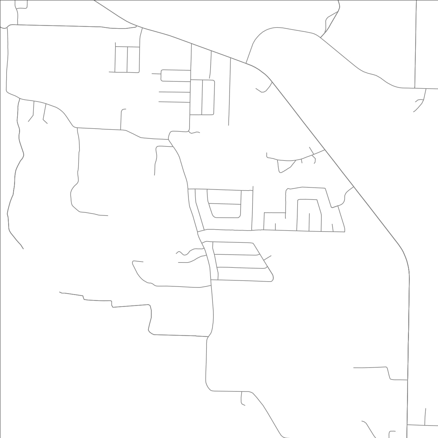 ROAD MAP OF ELKINS, ARKANSAS BY MAPBAKES