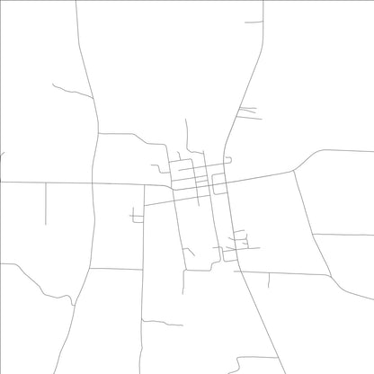 ROAD MAP OF EMERSON, ARKANSAS BY MAPBAKES