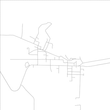 ROAD MAP OF FELSENTHAL, ARKANSAS BY MAPBAKES