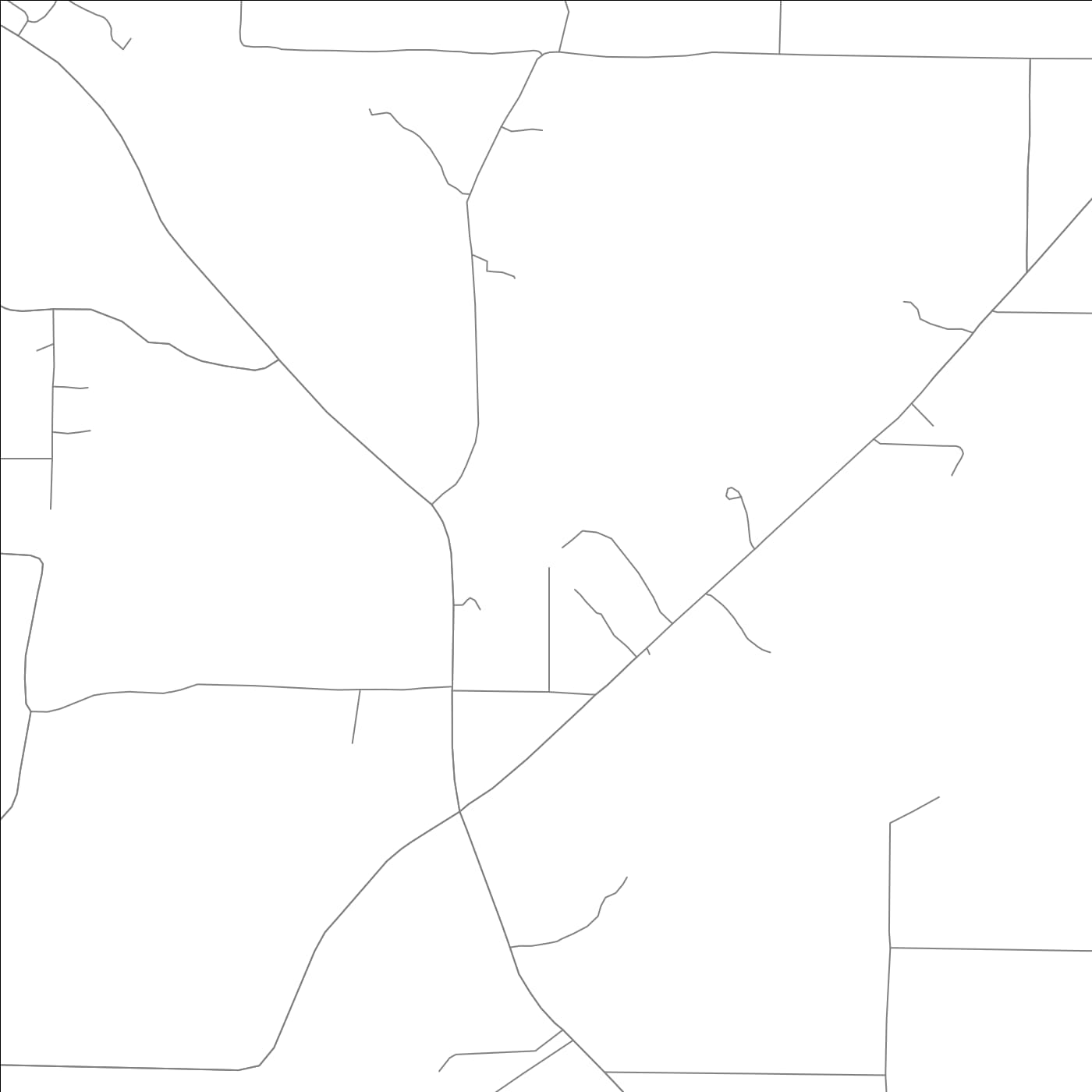 ROAD MAP OF FLOYD, ARKANSAS BY MAPBAKES