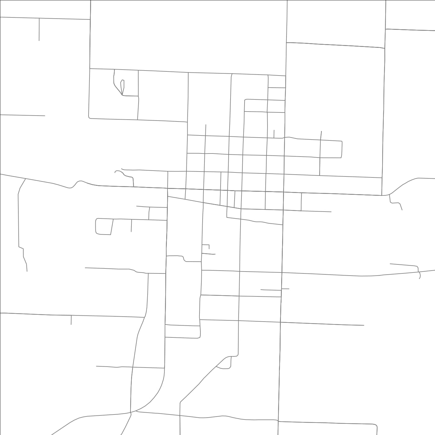 ROAD MAP OF FOREMAN, ARKANSAS BY MAPBAKES