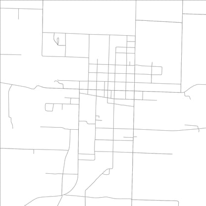 ROAD MAP OF FOREMAN, ARKANSAS BY MAPBAKES