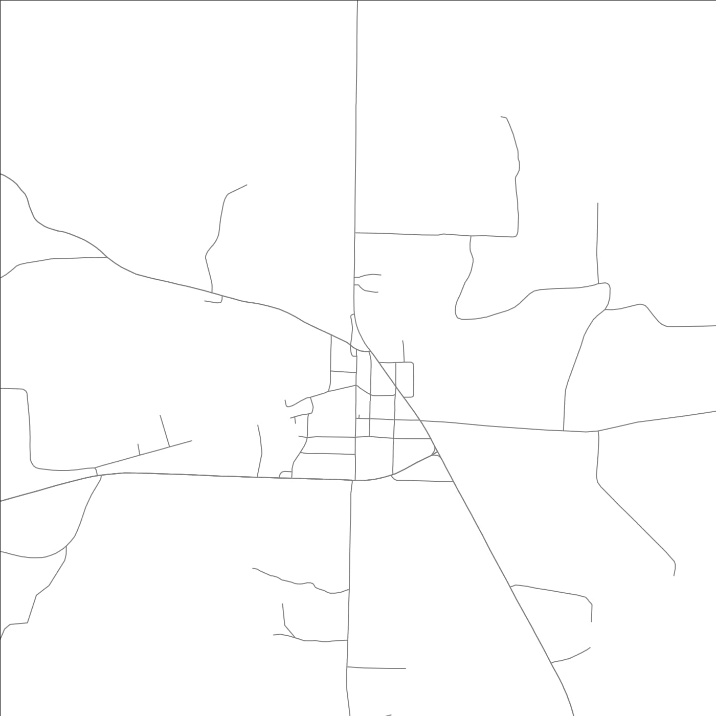 ROAD MAP OF FOUNTAIN HILL, ARKANSAS BY MAPBAKES