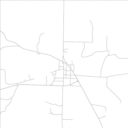 ROAD MAP OF FOUNTAIN HILL, ARKANSAS BY MAPBAKES