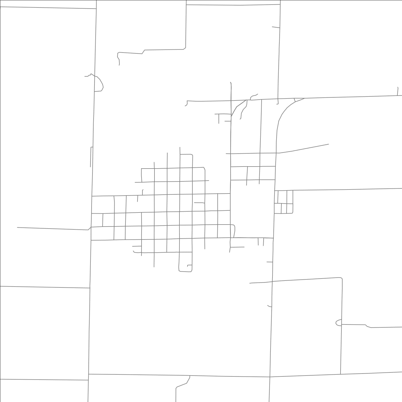 ROAD MAP OF GILLETT, ARKANSAS BY MAPBAKES