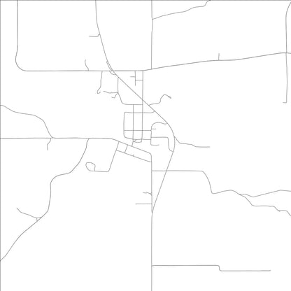 ROAD MAP OF GILLHAM, ARKANSAS BY MAPBAKES