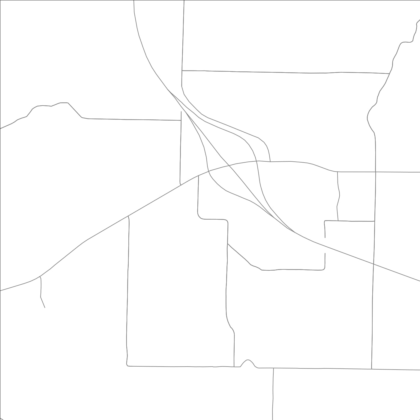 ROAD MAP OF GRAVETTE, ARKANSAS BY MAPBAKES