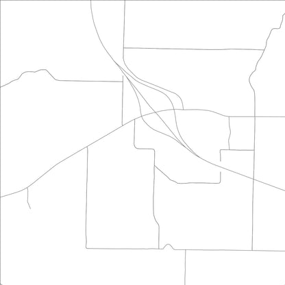 ROAD MAP OF GRAVETTE, ARKANSAS BY MAPBAKES