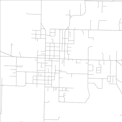 ROAD MAP OF GREEN FOREST, ARKANSAS BY MAPBAKES