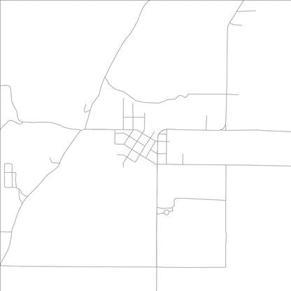 ROAD MAP OF GREENWAY, ARKANSAS BY MAPBAKES