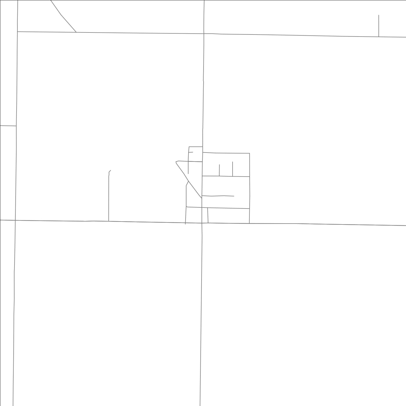 ROAD MAP OF GRIFFITHVILLE, ARKANSAS BY MAPBAKES