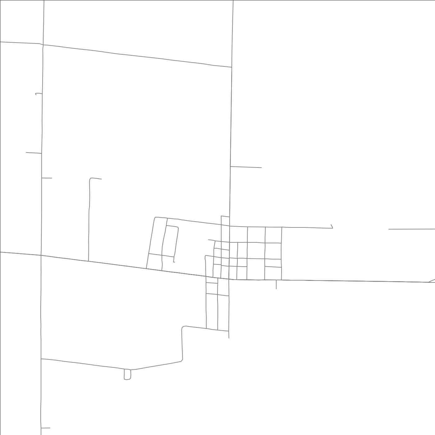 ROAD MAP OF GRUBBS, ARKANSAS BY MAPBAKES