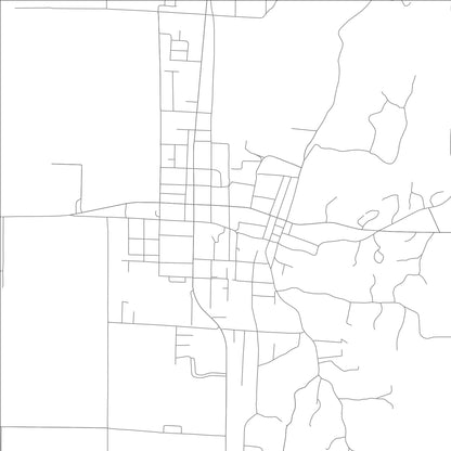 ROAD MAP OF HARRISBURG, ARKANSAS BY MAPBAKES