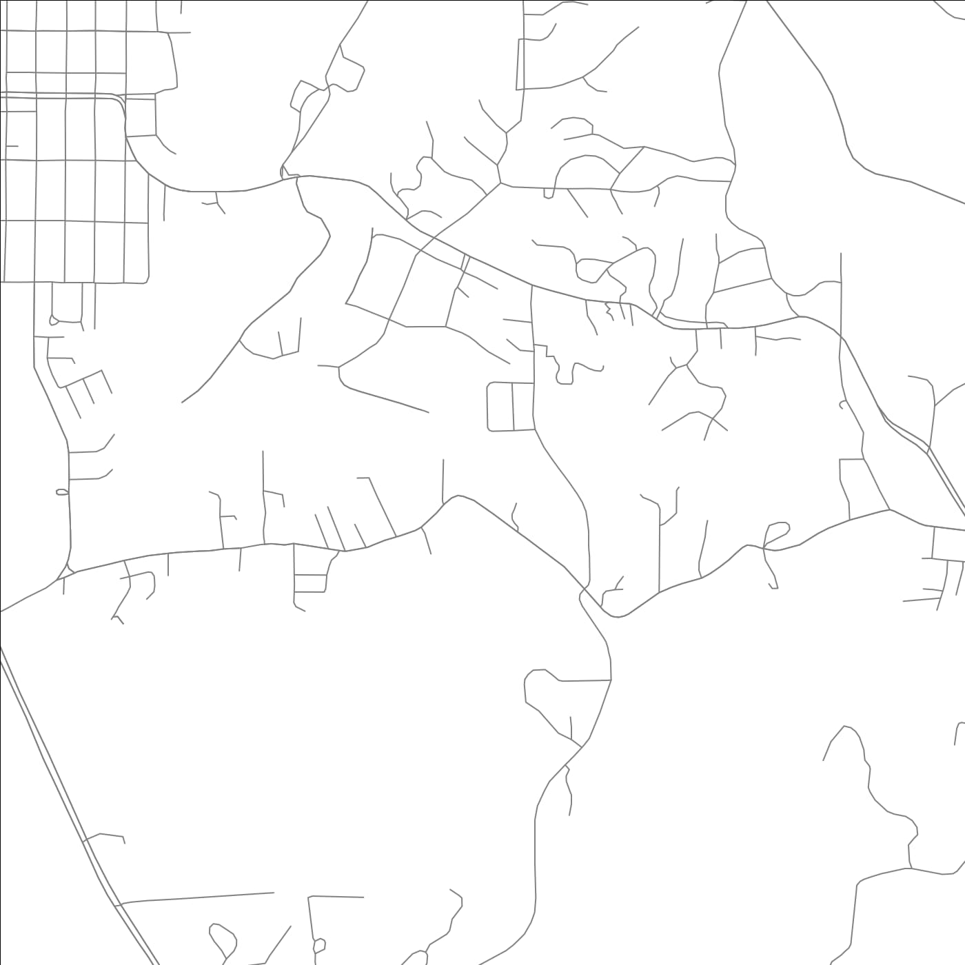 ROAD MAP OF HELENA-WEST HELENA, ARKANSAS BY MAPBAKES