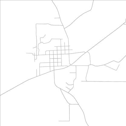 ROAD MAP OF HERMITAGE, ARKANSAS BY MAPBAKES
