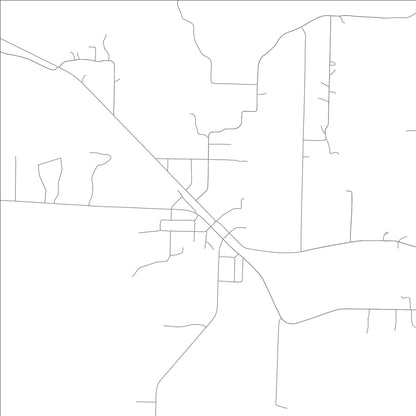 ROAD MAP OF HOUSTON, ARKANSAS BY MAPBAKES