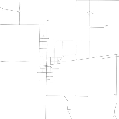 ROAD MAP OF HUMPHREY, ARKANSAS BY MAPBAKES