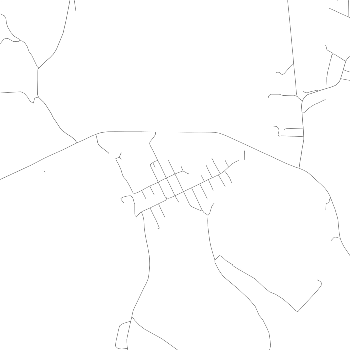 ROAD MAP OF JACKSONPORT, ARKANSAS BY MAPBAKES