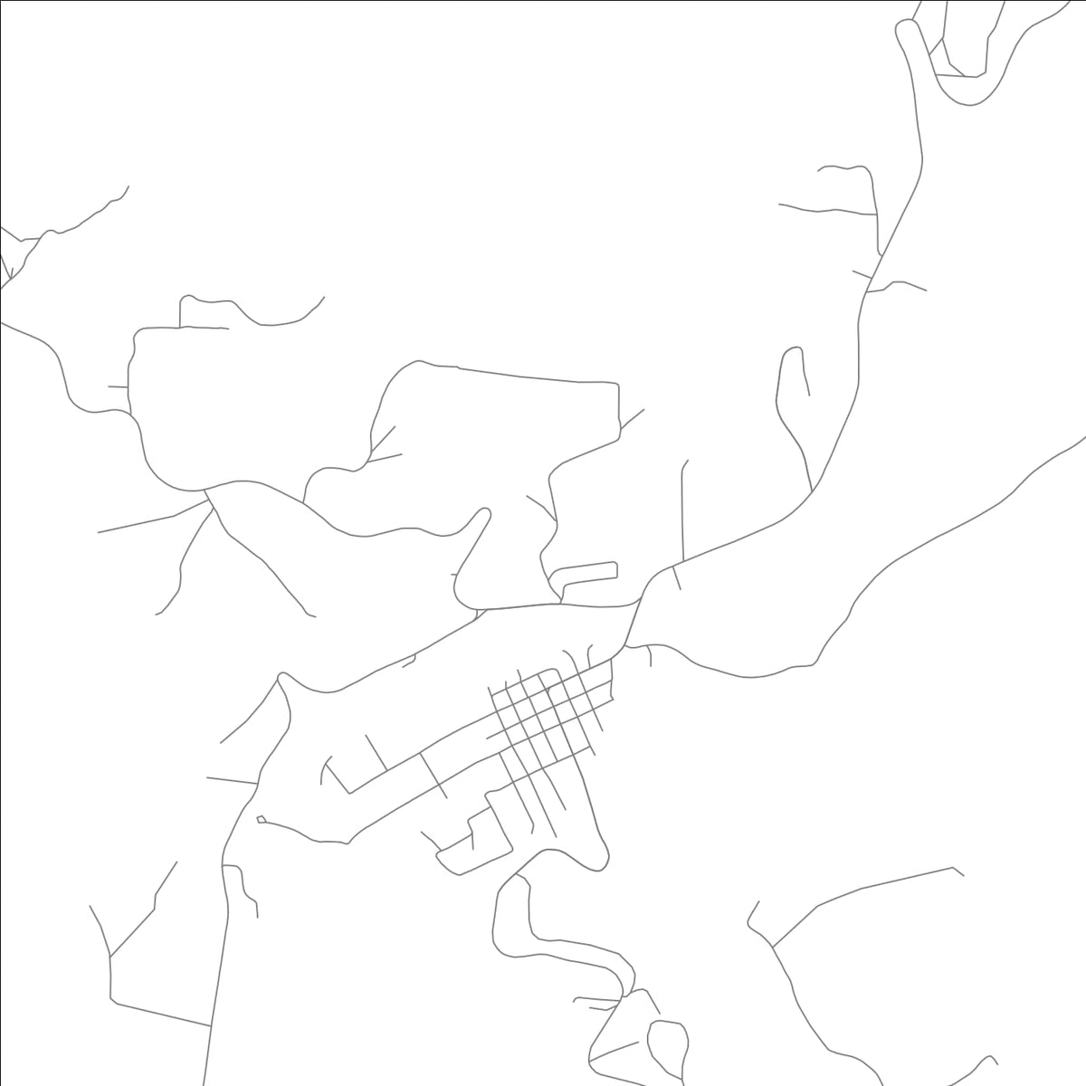 ROAD MAP OF JASPER, ARKANSAS BY MAPBAKES