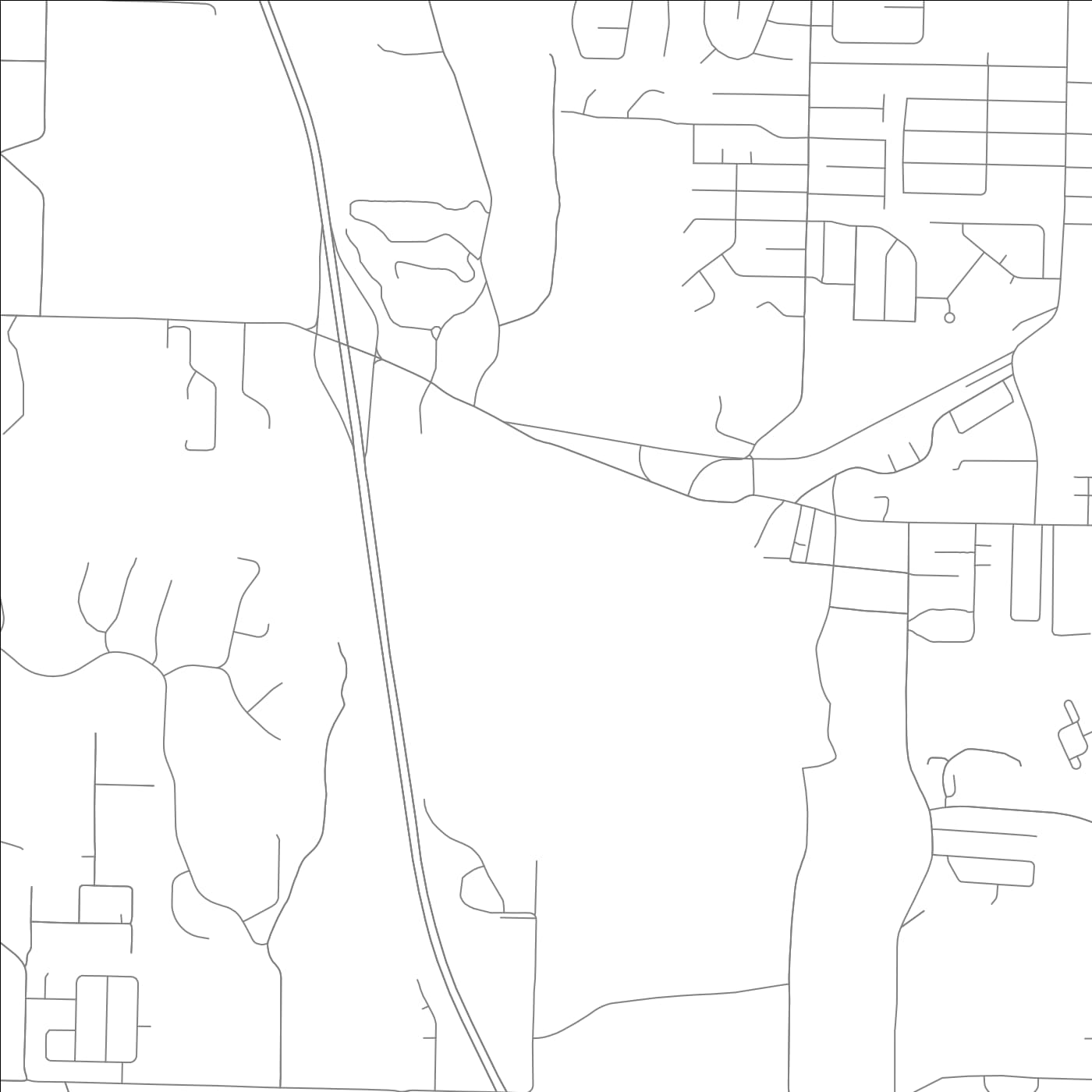 ROAD MAP OF JOHNSON, ARKANSAS BY MAPBAKES