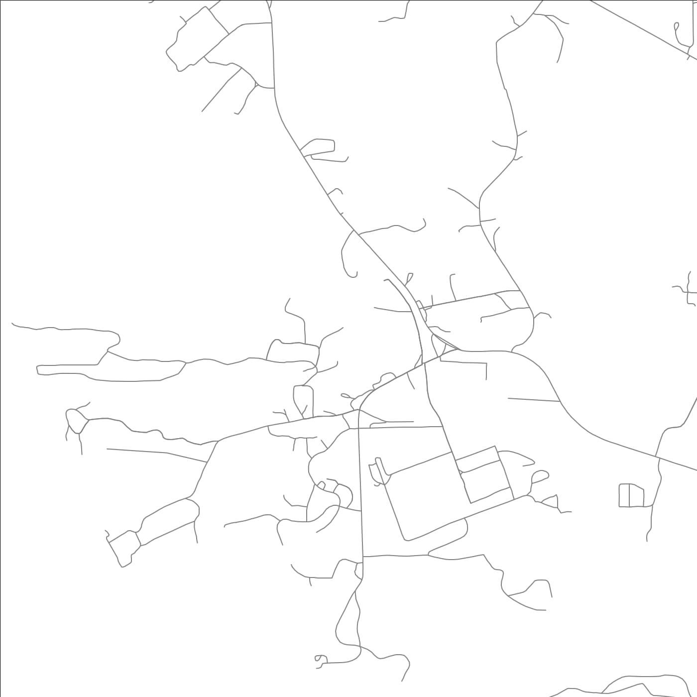 ROAD MAP OF JONES MILLS, ARKANSAS BY MAPBAKES