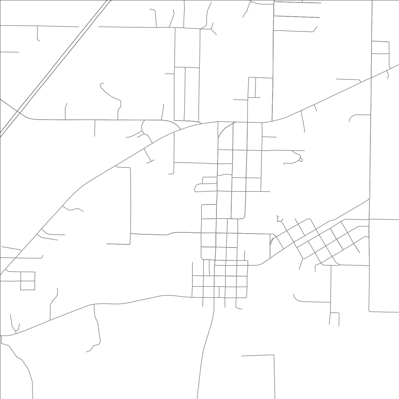 ROAD MAP OF JUDSONIA, ARKANSAS BY MAPBAKES