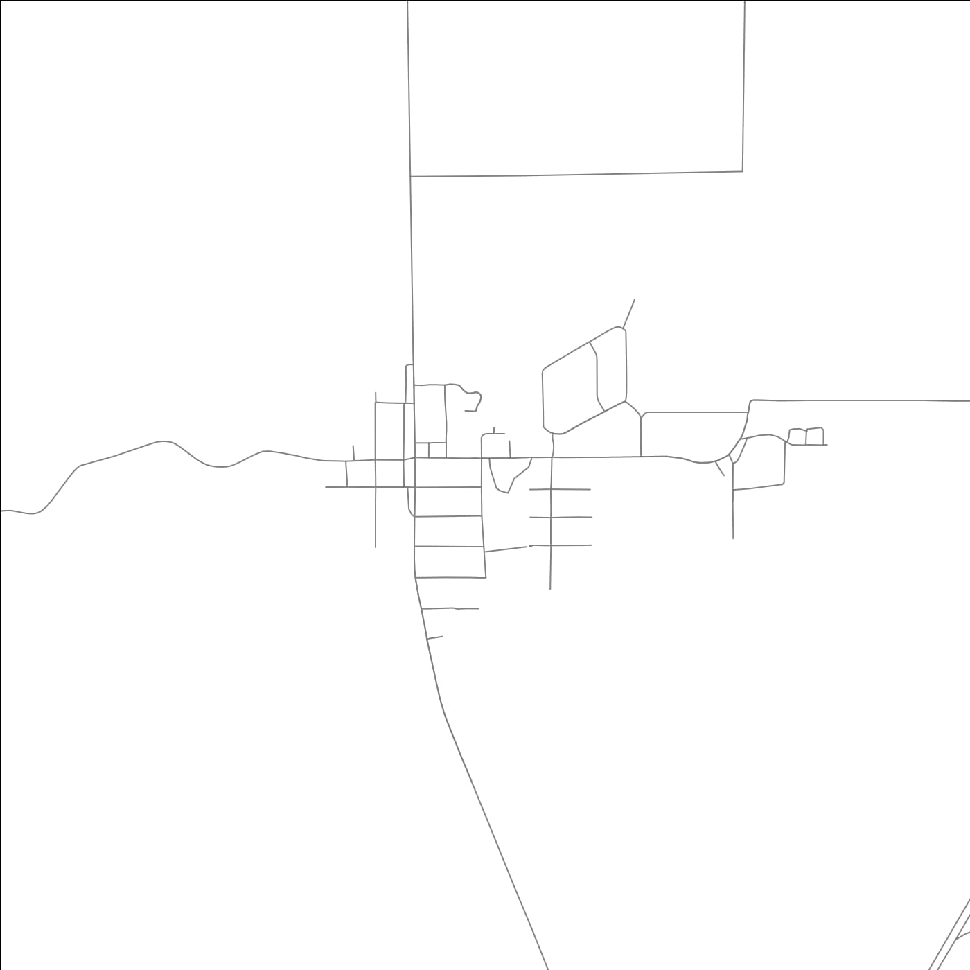 ROAD MAP OF KEISER, ARKANSAS BY MAPBAKES