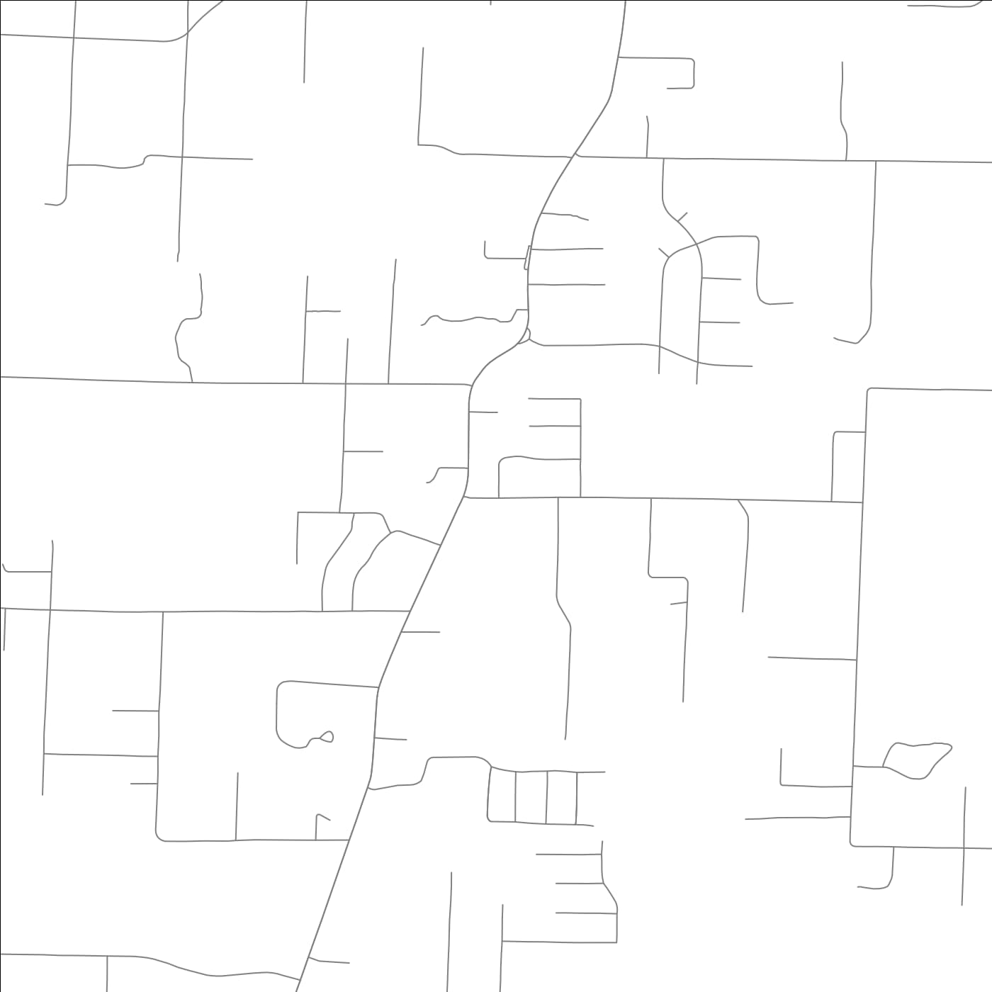 ROAD MAP OF LANDMARK, ARKANSAS BY MAPBAKES