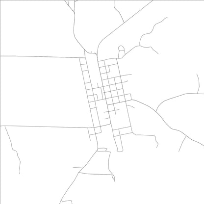 ROAD MAP OF LEOLA, ARKANSAS BY MAPBAKES