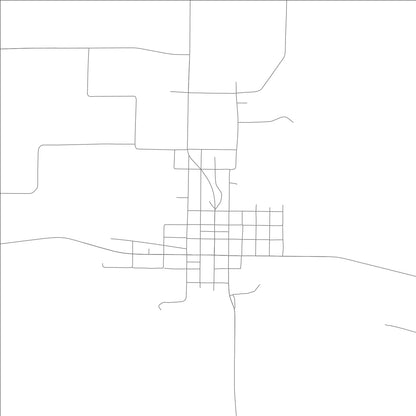 ROAD MAP OF MAGAZINE, ARKANSAS BY MAPBAKES