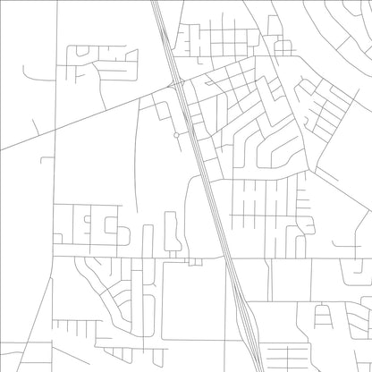 ROAD MAP OF MARION, ARKANSAS BY MAPBAKES