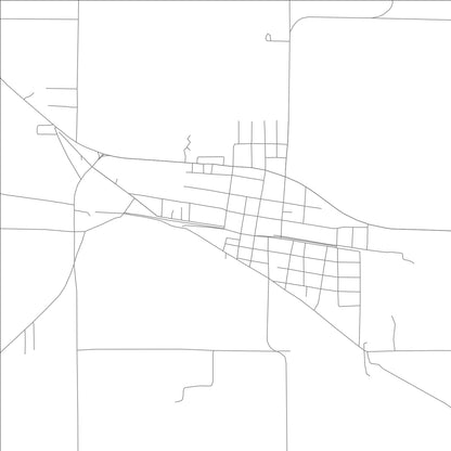 ROAD MAP OF MARVELL, ARKANSAS BY MAPBAKES
