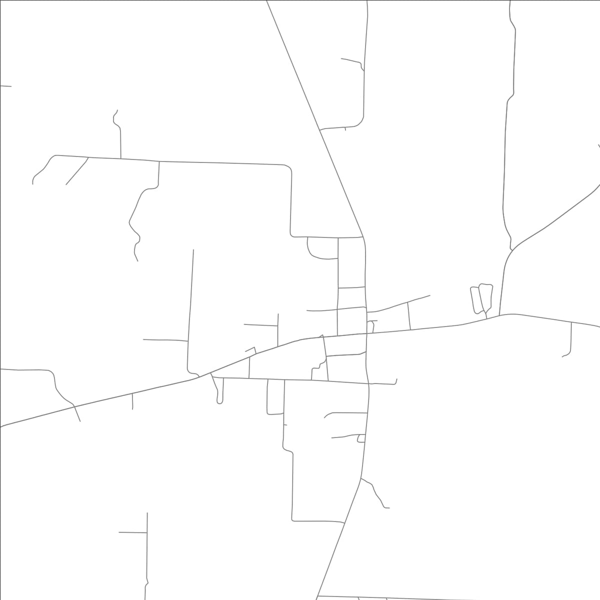 ROAD MAP OF MAYNARD, ARKANSAS BY MAPBAKES