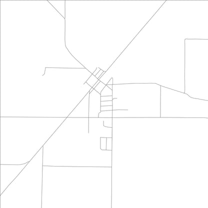 ROAD MAP OF MCDOUGAL, ARKANSAS BY MAPBAKES