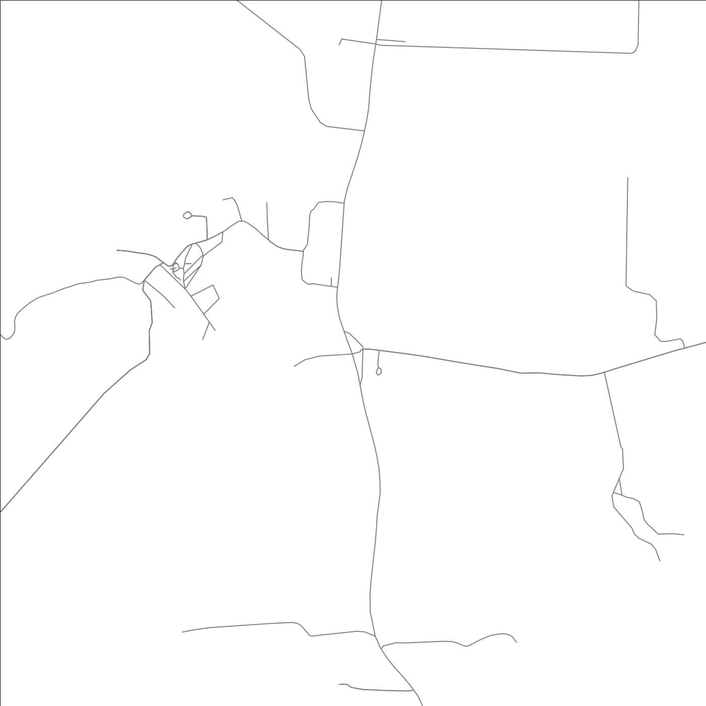 ROAD MAP OF MCNAB, ARKANSAS BY MAPBAKES