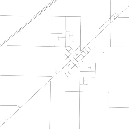ROAD MAP OF MCRAE, ARKANSAS BY MAPBAKES